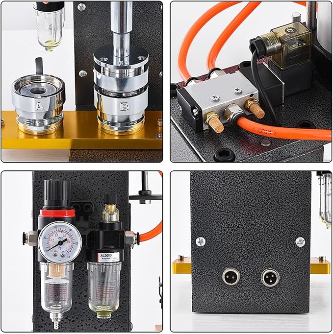 Pneumatic Badge Making Machine