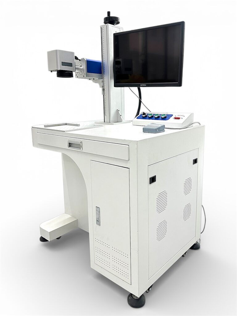 Cabinet Fiber Laser Marking Machine view 2